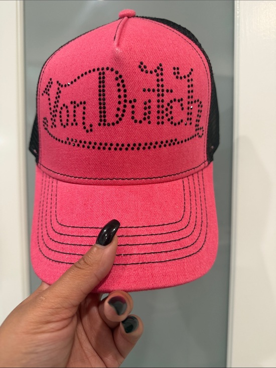 Von Dutch Accessories - Von Dutch Hot Pink Hat